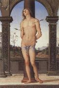 St Sebastian, Pietro Perugino